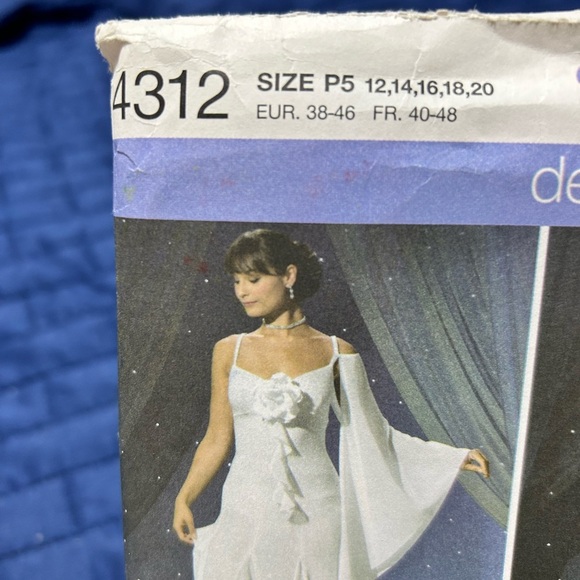 Simplicity 4312 out of print- sew your own dance dress variations - uncut - Picture 2 of 7
